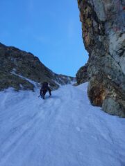 Verso l'uscita sulla spalla 