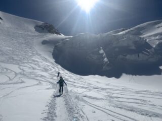 primo tratto di ghiacciaio