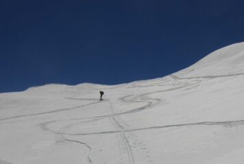 In vista della vetta