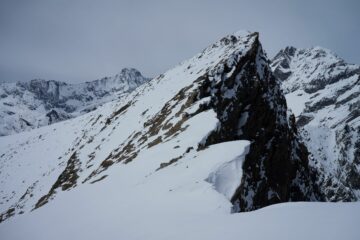 Cresta verso la Rossa di Sea