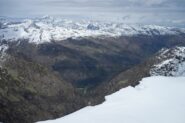 Vista dalla Punta a nord-est sul Vallone di Sea