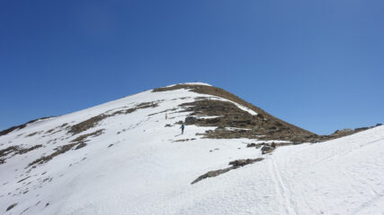 dal colle Seccia verso la Cima