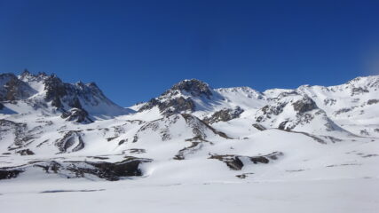 Colle del Vallone, Rocher Blanc, Pic di Lac Planc, Piccola Tempesta