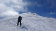 In vista della vetta