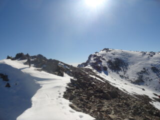 In vista della cima principale