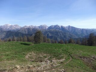 Alpi Liguri dai prati sopra la Margheria Garlenda