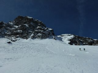 Sul conoide NE della Testa del Vallone