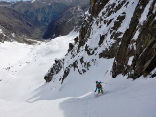Condizioni invernali nel canale