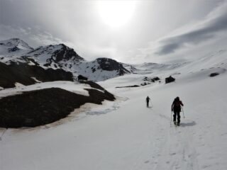 Verso il colle Thures