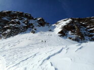 canale nord est alla testa del Vallone
