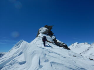 arrivo in cresta