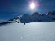 al colle giasson si gira verso la cresta