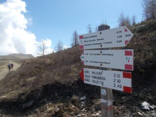 palina sul versante val Maira