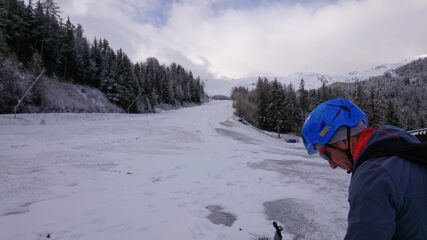 Si parte così dal piazzale.