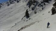 Il traverso sotto la Tour Real oggi