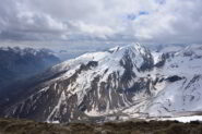 La Cima delle Lose e la valle Stura dalla vetta