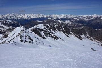 Discesa dal monte Terra Nera