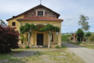 Il Santuario della Madonna della Preiera, sulla SP tra Biandrate e San Nazzaro Sesia