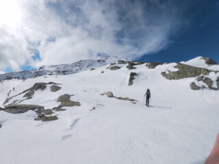 Parte alta, prima dell'ultimo pendio
