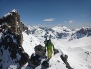 Arrivo in vetta