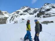I due bellimbusti al cospetto della parete Ovest