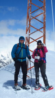 io e Jagoda in cima