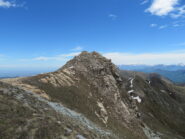 L'anticima est del Viribianc