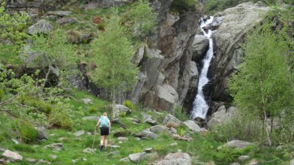 Prima parte del sentiero verso punta Rama