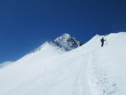 In vista del colletto a quota 3.180 m