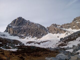 Rocca la Meja durante l'avvicinamento