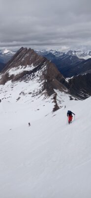 Salita alla Rocca Rossa dalla Breche de Ruine
