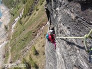 Fe impegnata sul boulder di L3