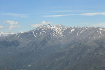 Conoja, Pizzo e Mongioie ancora innevati