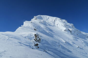 ultimo tratto con i ramponi ai piedi
