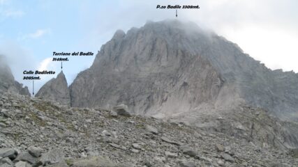 Ci portiamo verso l'attacco della via normale.