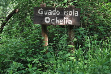 L’indicazione per il guado