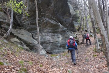 Alla palestra di roccia