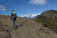 Eccoci sulla dorsale, con panorama spettacolare