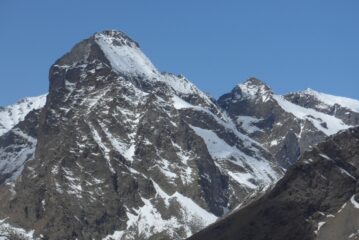 La parete nord della Torre d'Ovarda