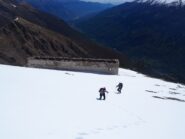 Dopo la casermetta la neve è tanta e marcia!