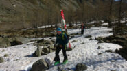 Arrivo alla neve