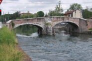 L’arrivo sul Naviglio Grande a Cuggiono