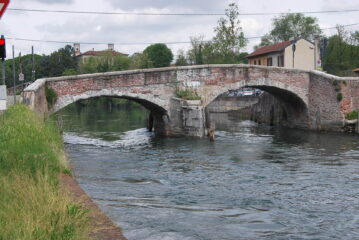L’arrivo sul Naviglio Grande a Cuggiono