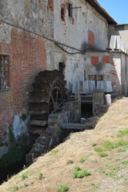 Alla Cascina Falasco, entrando in Casalbeltrame