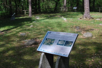 Un “cromlech” alla necropoli