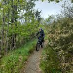 Il tratto su sentiero