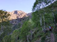 Avvicinamento e meta.