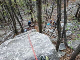 Partenza trafficata.
