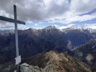 La prima cima delle Gheule.