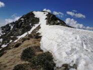 Verso la croce dopo uscita canale.